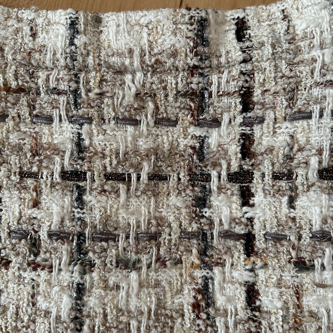 ®️※プロフィール必読！大量出品中ANAYI ラメスラブツイードスカート