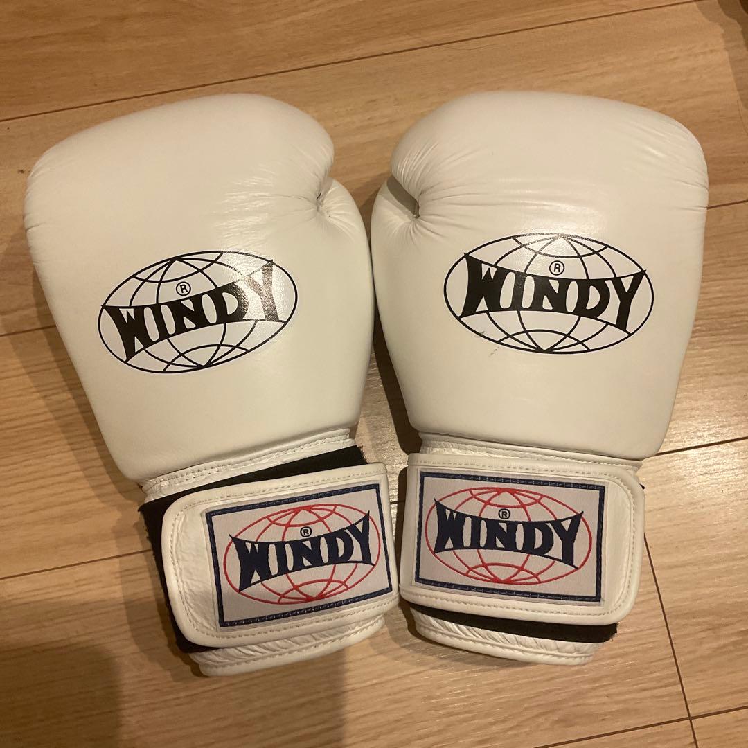 WINDY ボクシンググローブ 2セット ホワイト