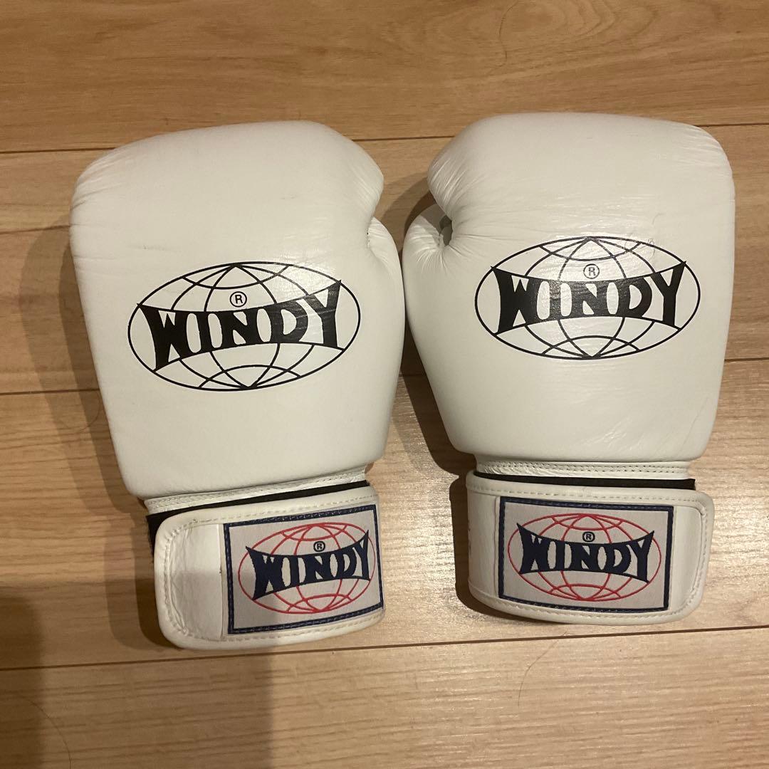 WINDY ボクシンググローブ 2セット ホワイト