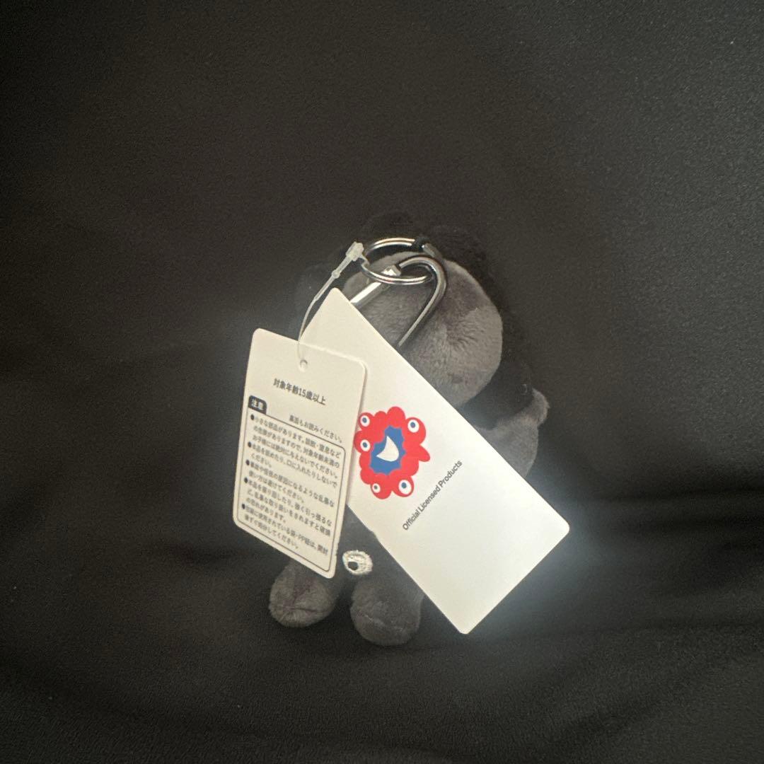 【新品未使用】レア　黒ミャクミャク　カラビナ付きキーホルダー