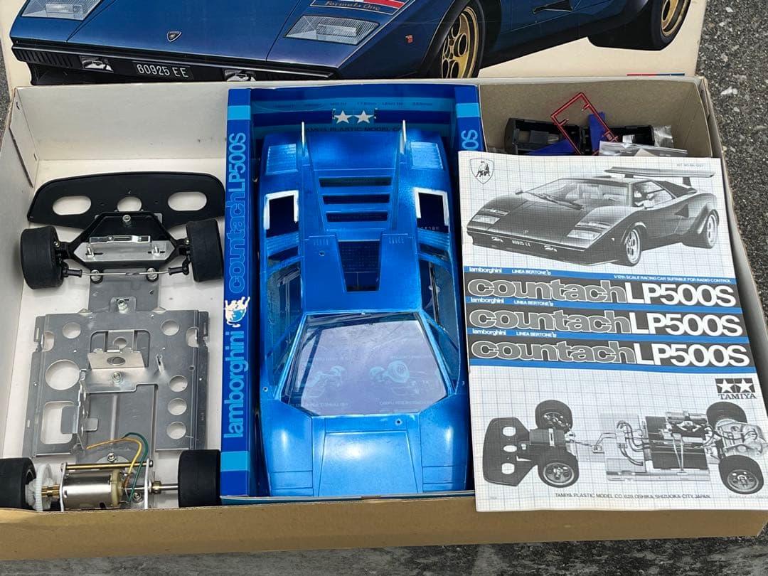 希少 タミヤ 1/12 カウンタックLP500S!当時物 部品取り ジャンク