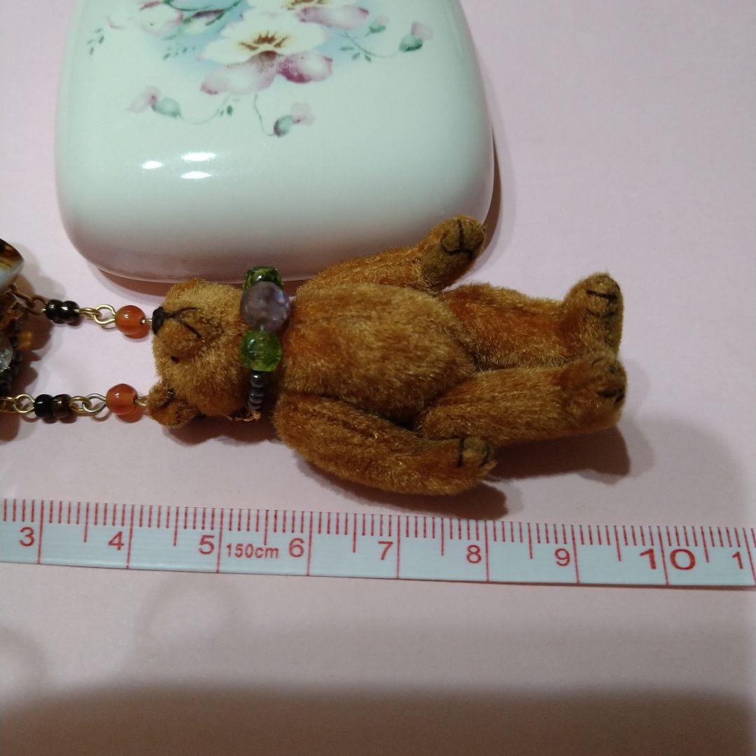 ミニチュア/テディベアー♪♪ブローチ/吉田千鶴さま♪人気作家