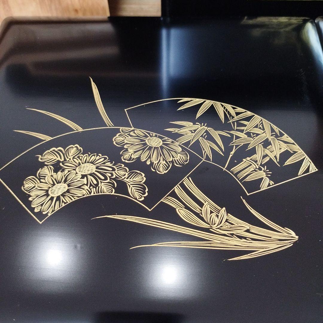 重箱　木製箱付　『邦』加藤製