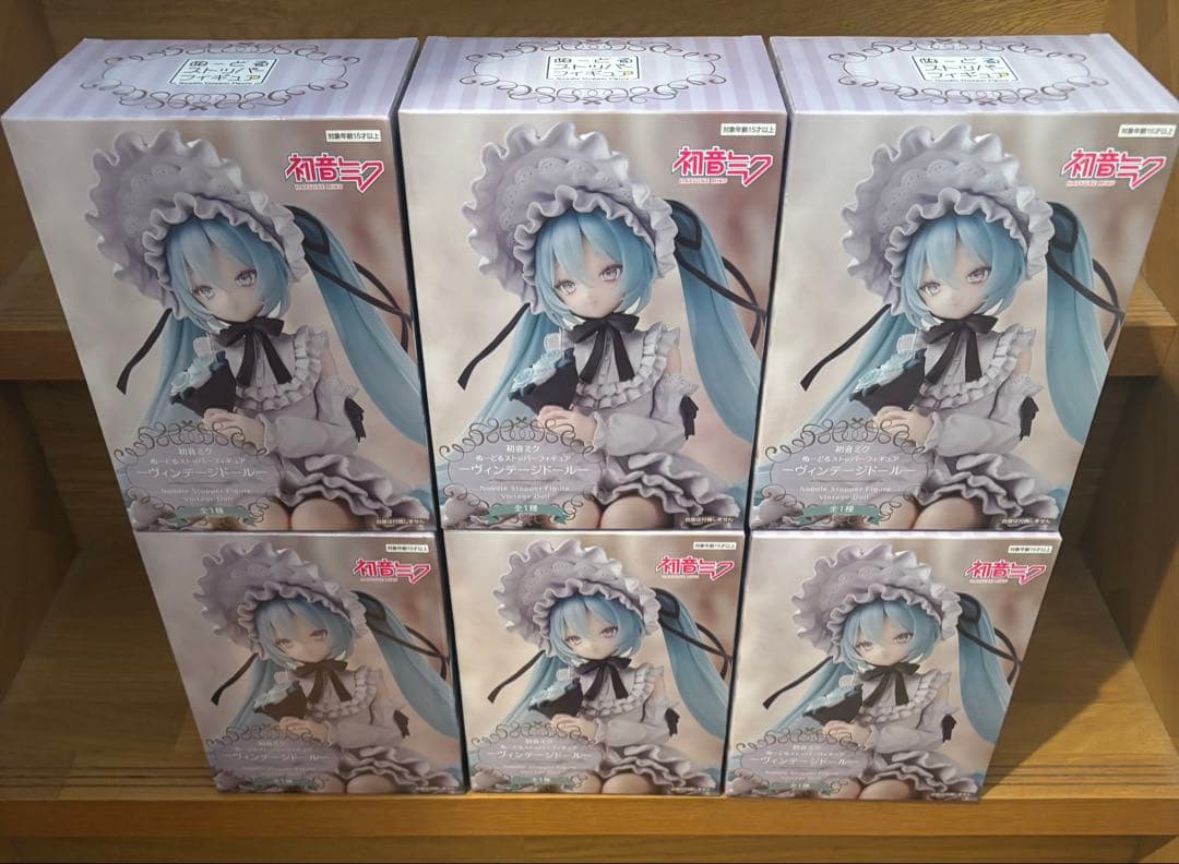 初音ミク　ぬーどるストッパー フィギュア ヴィンテージドール　6個セット