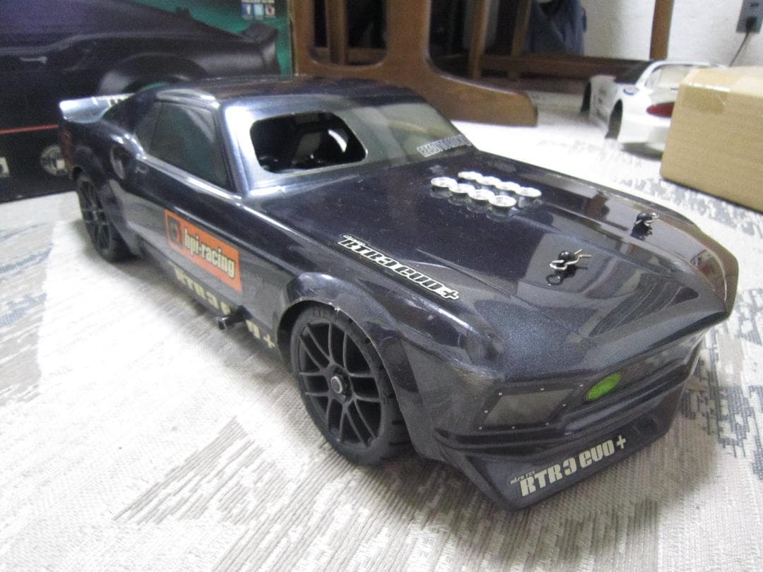 ト*ン様 日本未発売 HPI RS4 3EVO⁺ マスタング 完全動作品 エンジ