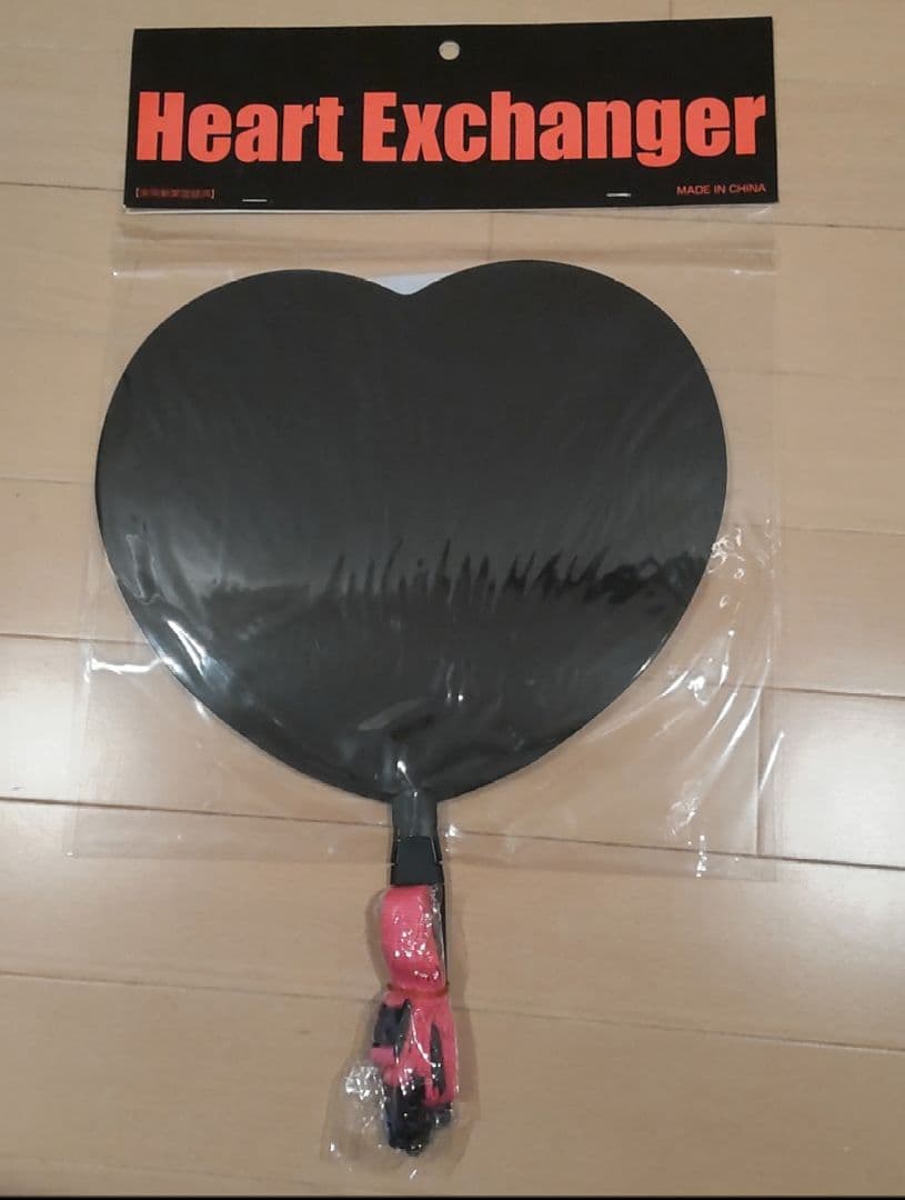 Heart Exchanger ハート型うちわ　50セット