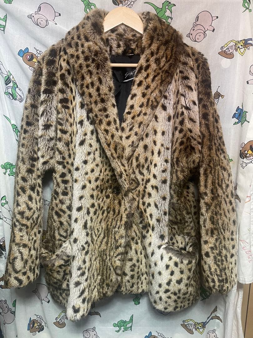 イングランド製　フェイクファー　ジャケット　グッドイナフ　ビンテージ　ワコマリア