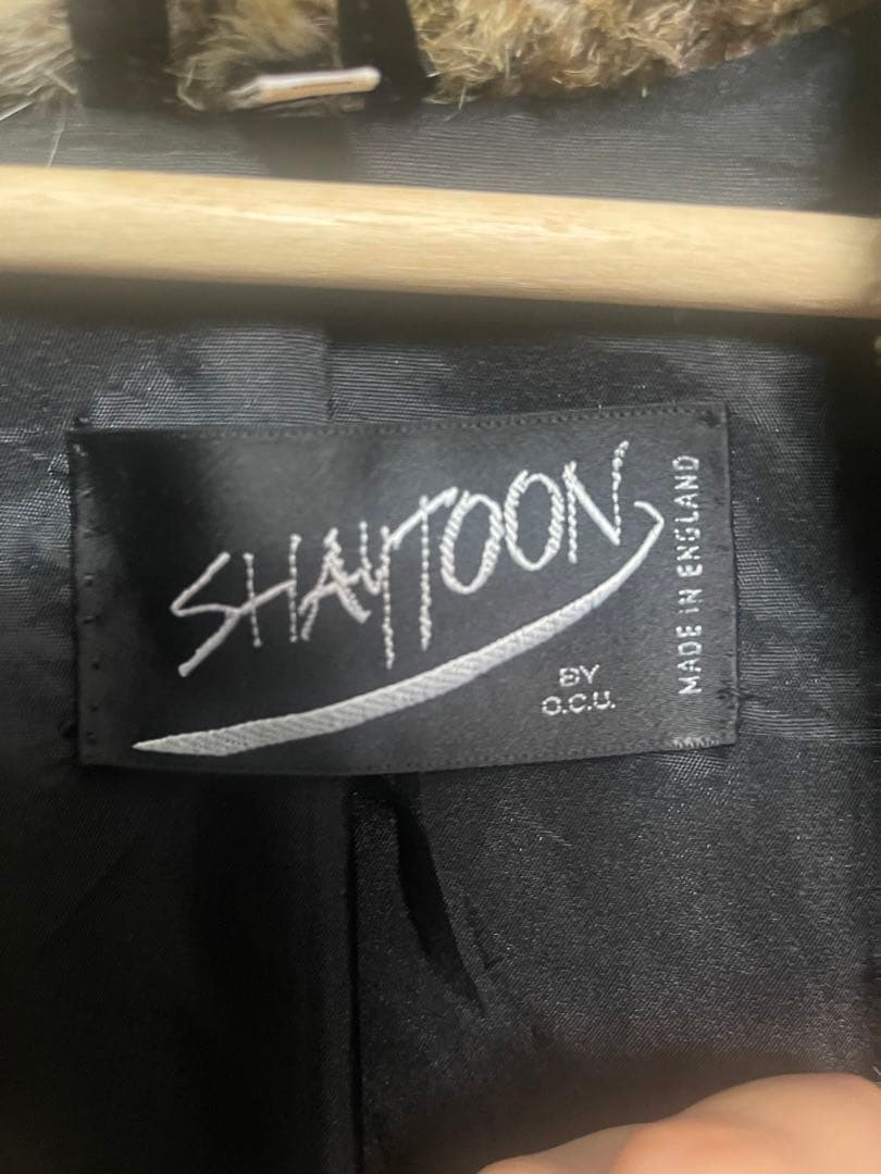 イングランド製　フェイクファー　ジャケット　グッドイナフ　ビンテージ　ワコマリア