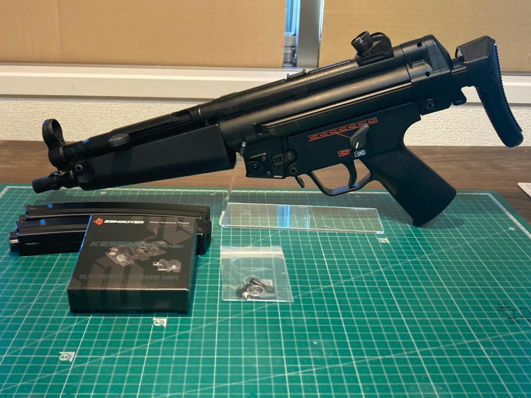 [電子トリガー搭載,カスタム済み]東京マルイ MP5A5 スタンダード電動ガン