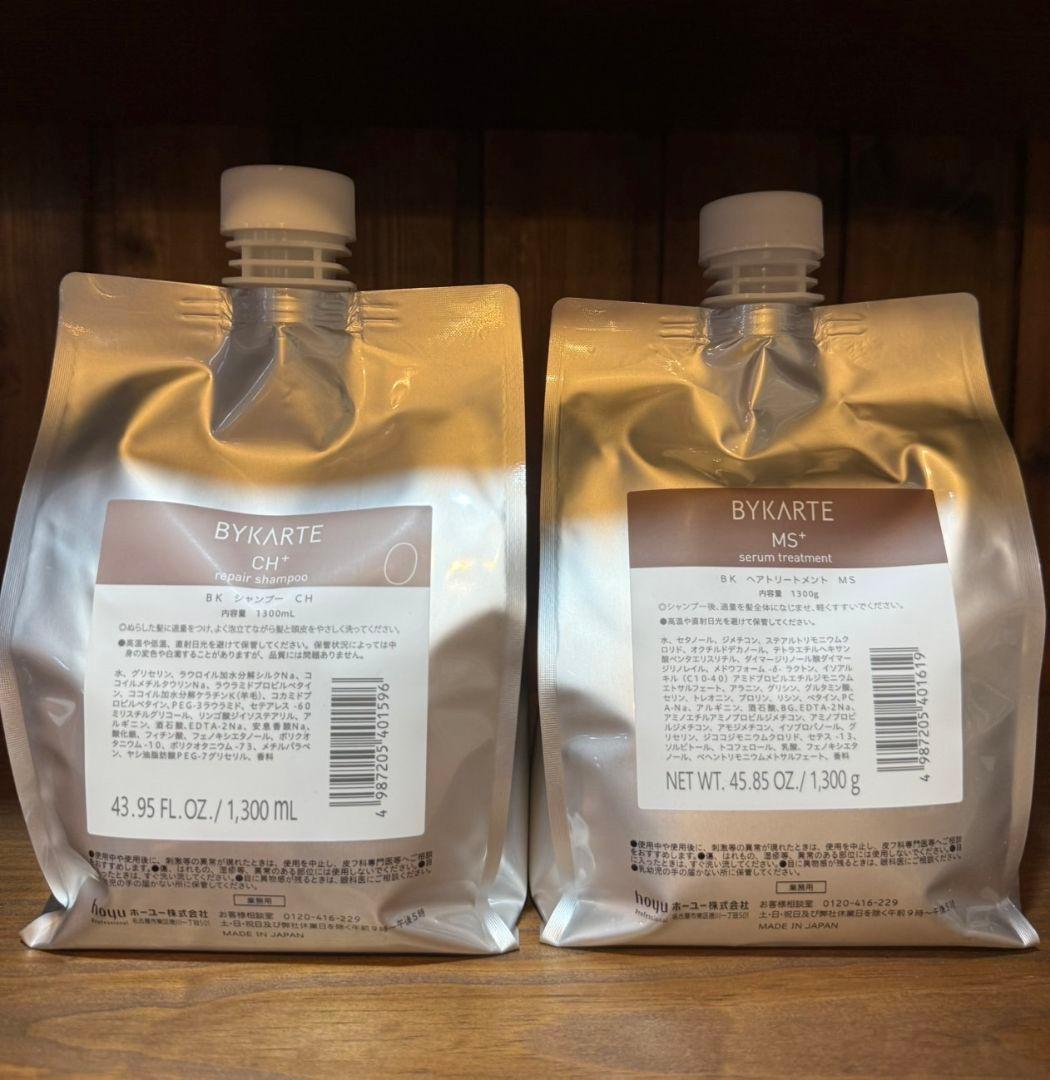 ホーユーバイカルテシャンプーCHトリートメントMS