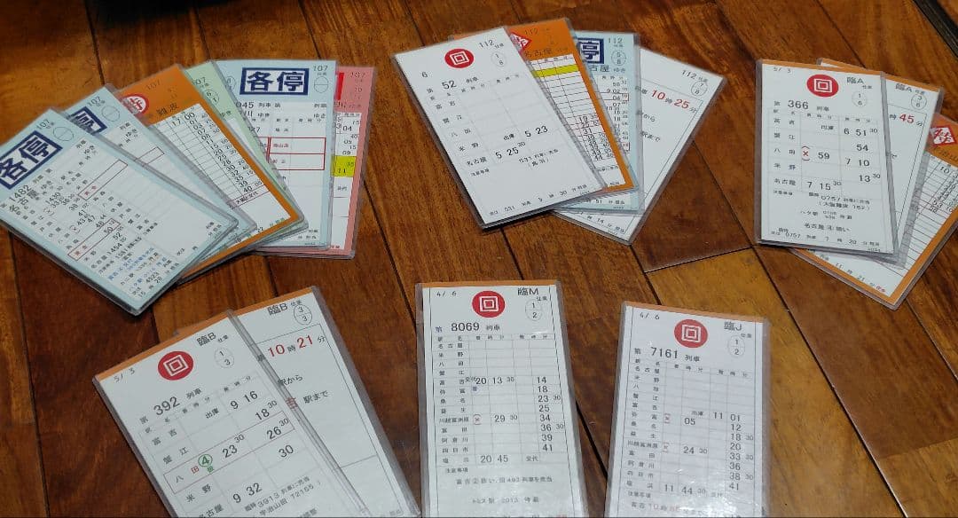 【近鉄】運転士用スタフ　６セット