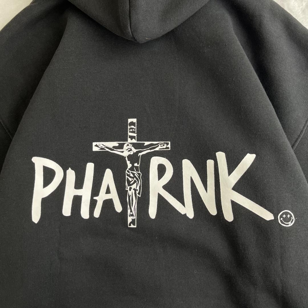 【超絶人気モデル・希少XXL】ファットランク☆ビッグロゴ入りパーカー/2977.