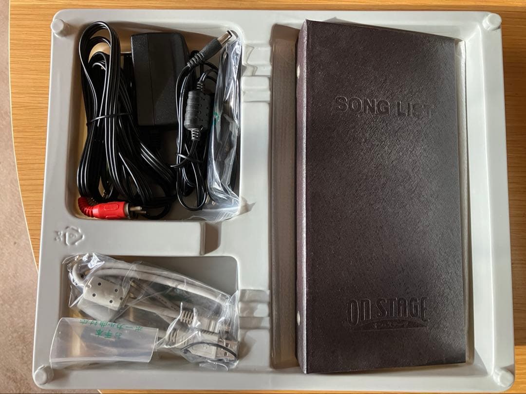 ON STAGE お家カラオケ本体とペアマイクセット