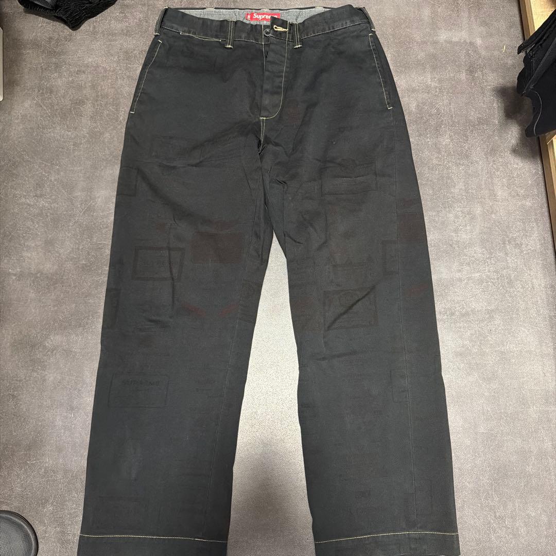 supreme チノパン