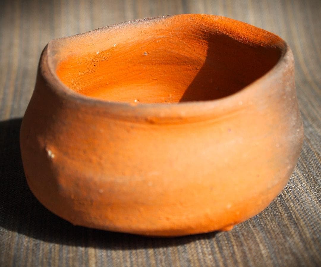 人気作家★中村和樹【師：中村真・中村六郎】★備前【窯変】ぐいのみＡＡ★共箱・布