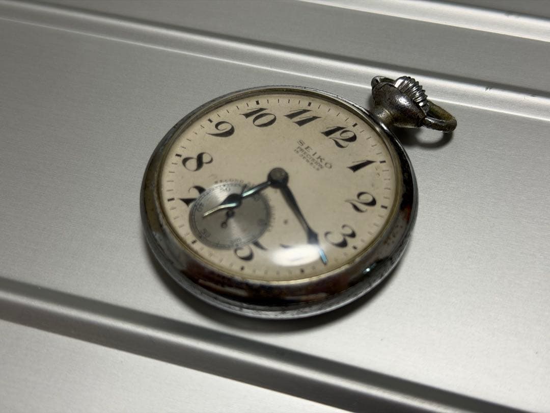 19セイコー　国鉄懐中時計　絶版品【ジャンク】