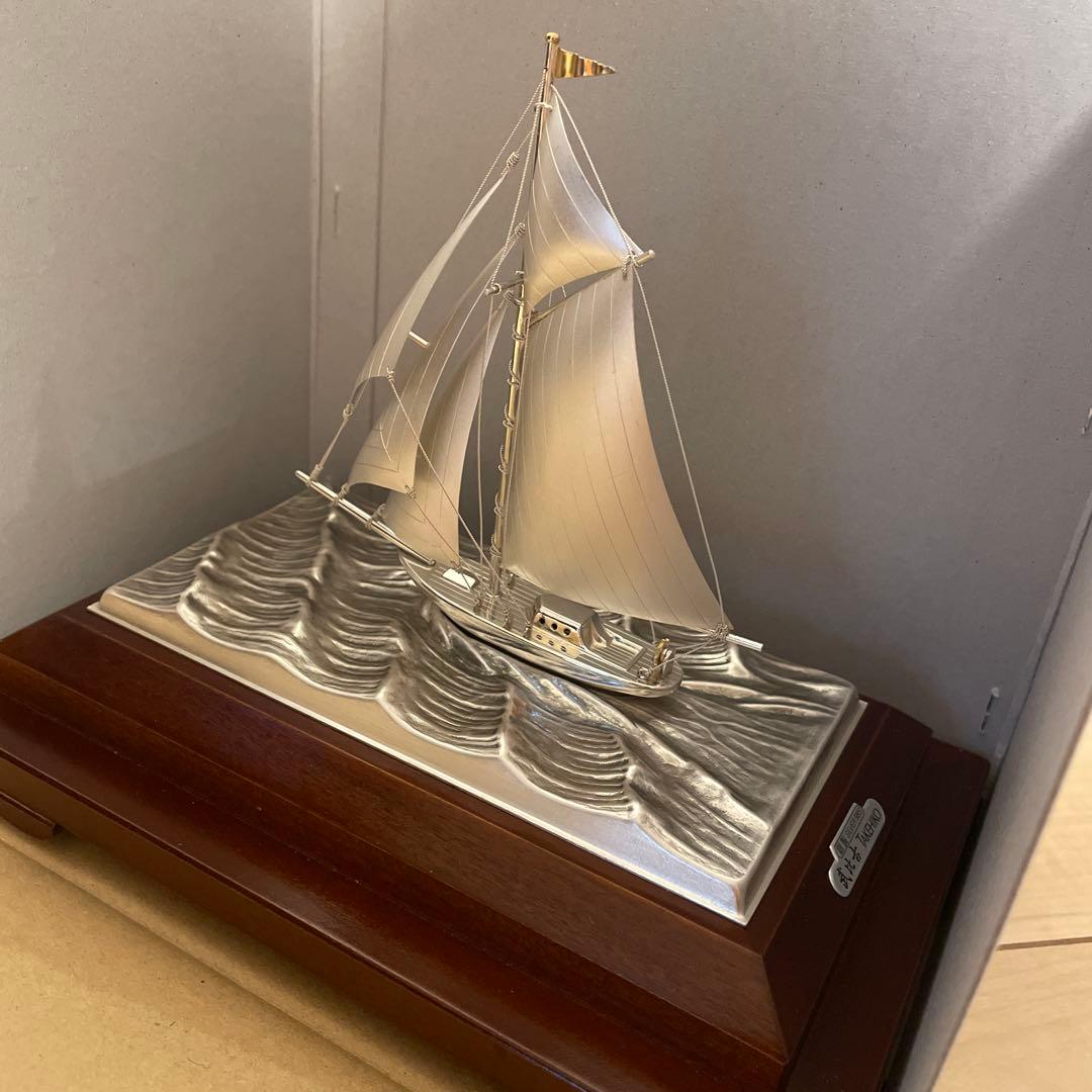 武比古 銀製 SILVER 985 ヨット 6号　1本マスト