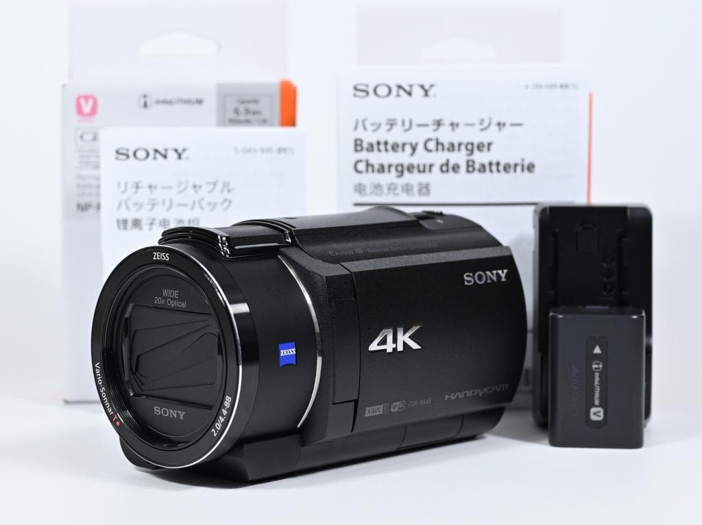 【超美品】 ソニー　SONY FDR-AX45 デジタル4Kビデオカメラ