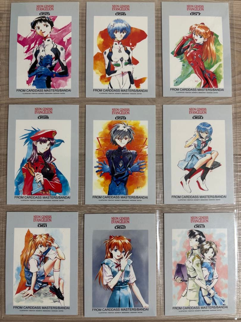 【全64種セット】新世紀エヴァンゲリオン　アートトレカブック