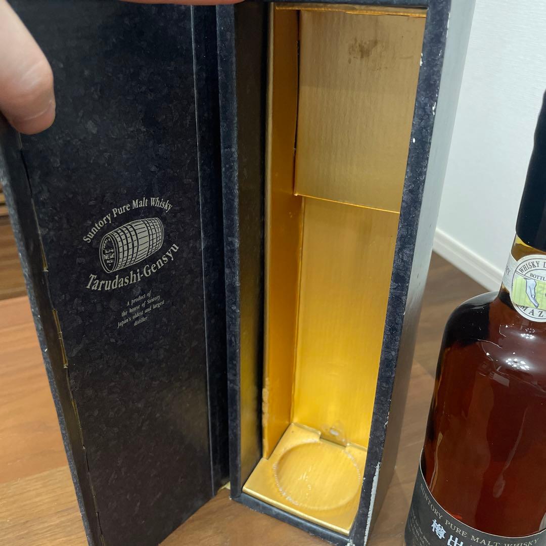 サントリーピュアモルトウイスキー　山崎蒸溜所　樽出原酒15年貯蔵　冊、箱付き②