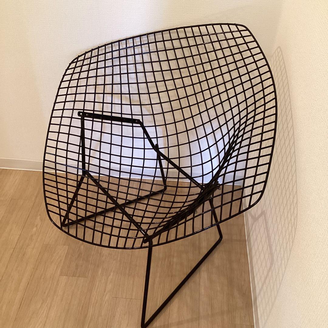 ハリーベルトイヤ　ダイヤモンドチェア　ブラック