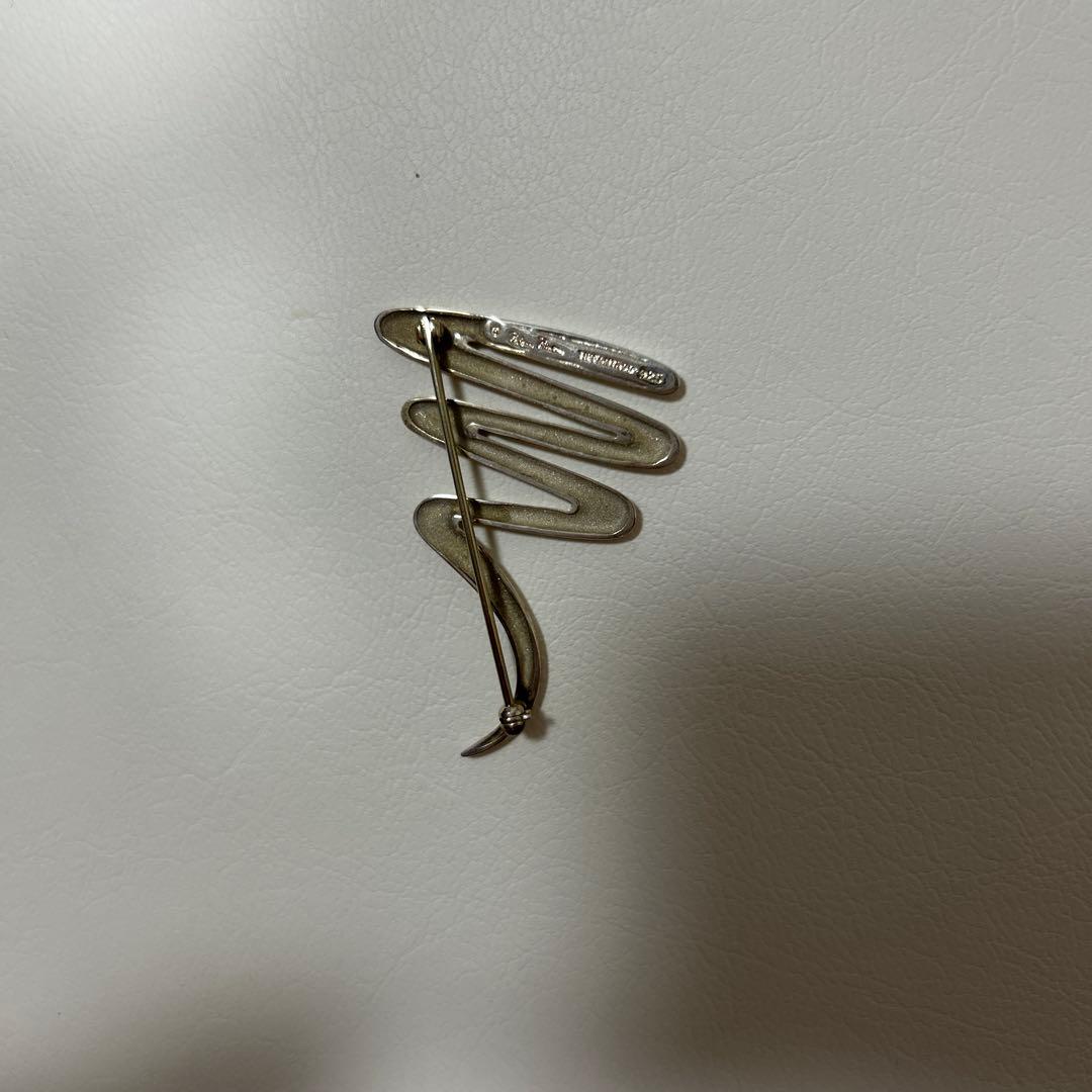 TIFFANY&Co. ティファニー スクリブル ブローチ　シルバー