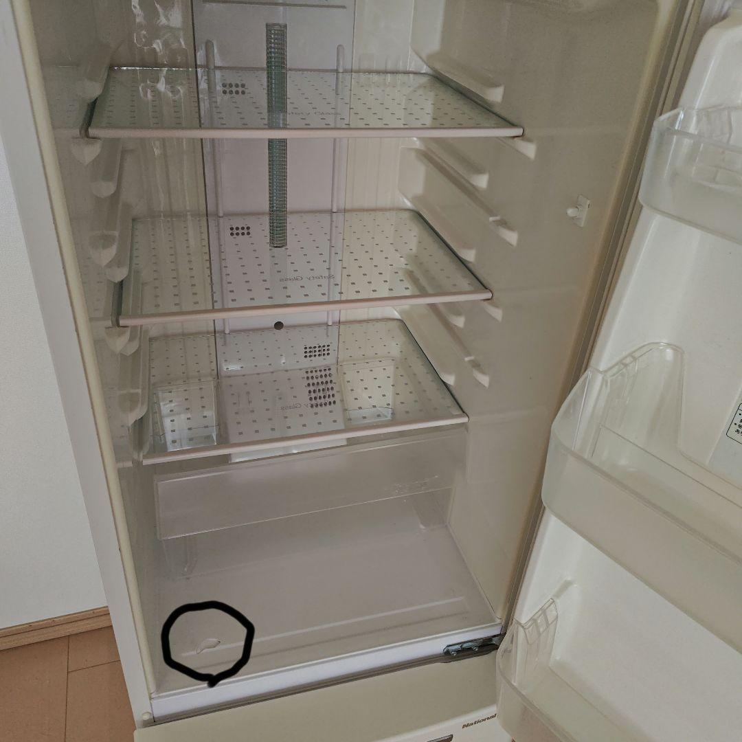 National製 NR-B171R-W ノンフロン冷凍冷蔵庫