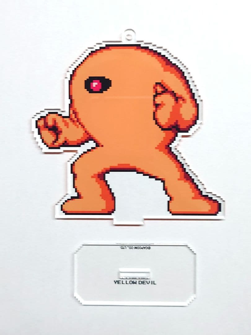 ぷ*ょ様 ロックマン　メカドラゴン、イエローデビル、ドクロボット　アクリルスタン