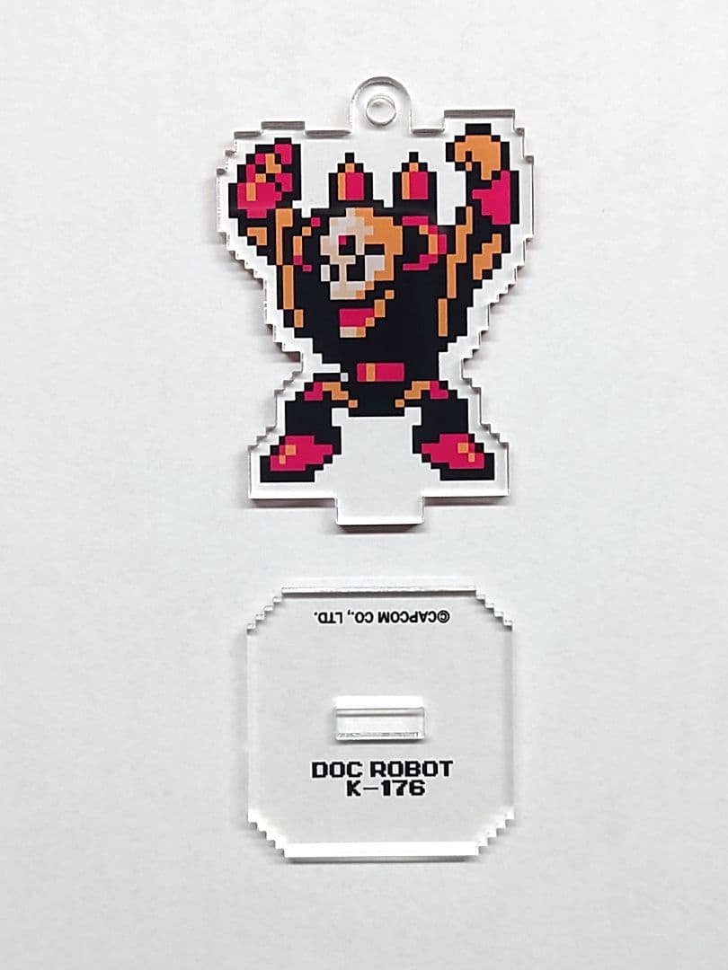 ぷ*ょ様 ロックマン　メカドラゴン、イエローデビル、ドクロボット　アクリルスタン