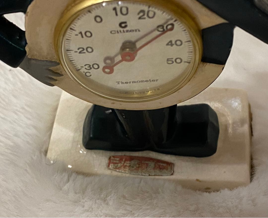 シチズン　陶器　Cちゃん温度計