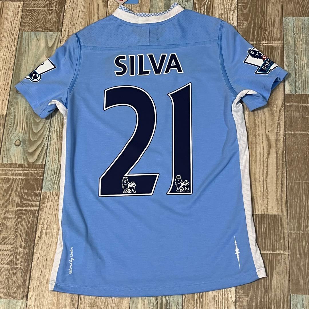 マンチェスターシティ  2011/12 シウバ 優勝記念ユニフォーム