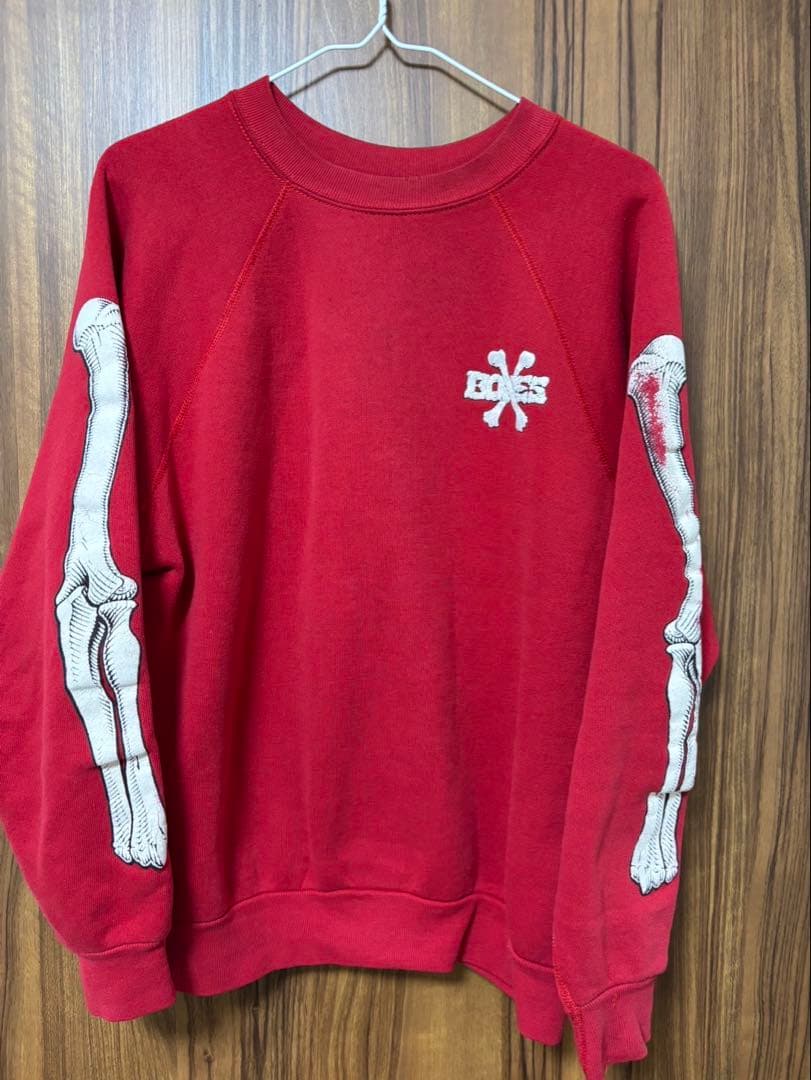 パウエル　80　powell　ヴィンテージ パウエルペラルタ　クロスボンズ袖プリ