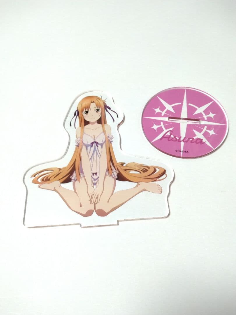 ソードアート・オンライン AbemaTV アクリルスタンド アスナ ネグリジェ