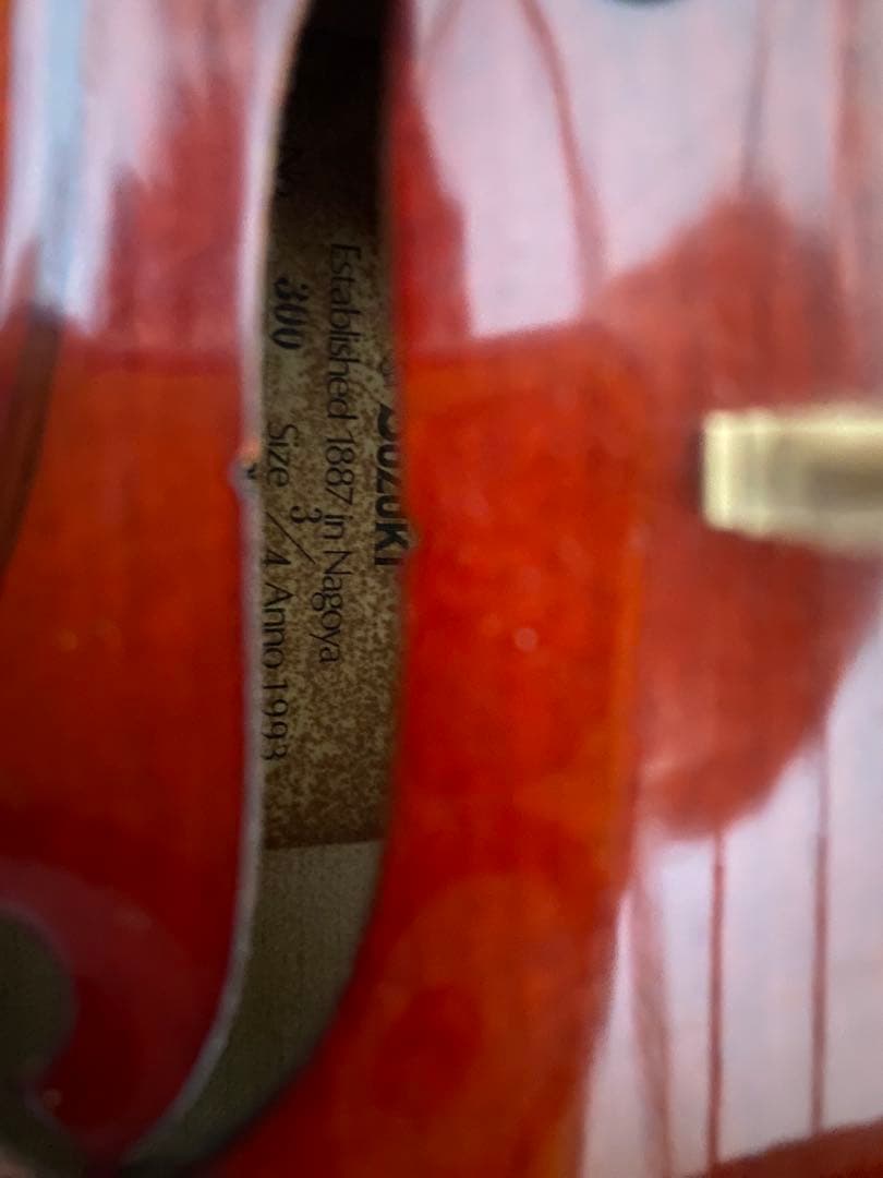 バイオリン 本体