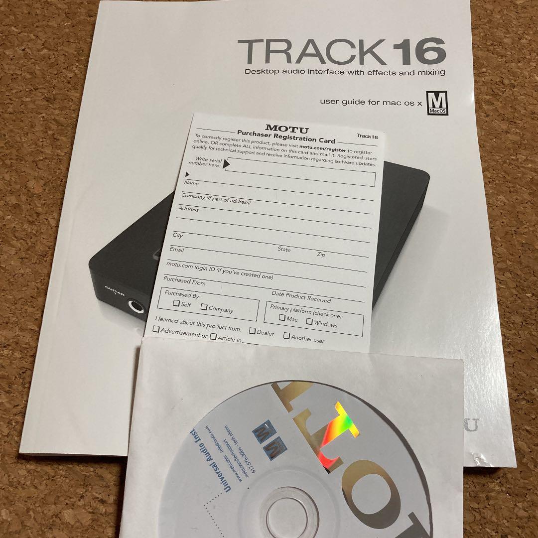 その他 MOTU TRACK16