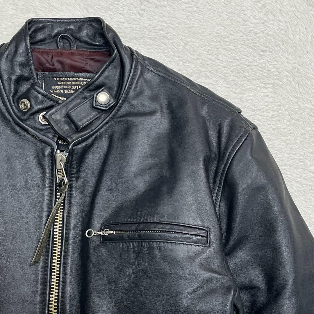 GOOD-FIGHT グットファイト　Mサイズ　シングルライダースジャケット