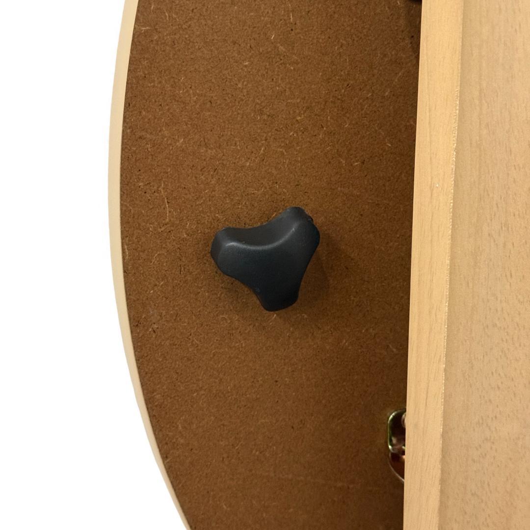 直径68cm【新品】折り畳み式　コンパクトな丸型こたつ 木目調 円卓こたつ