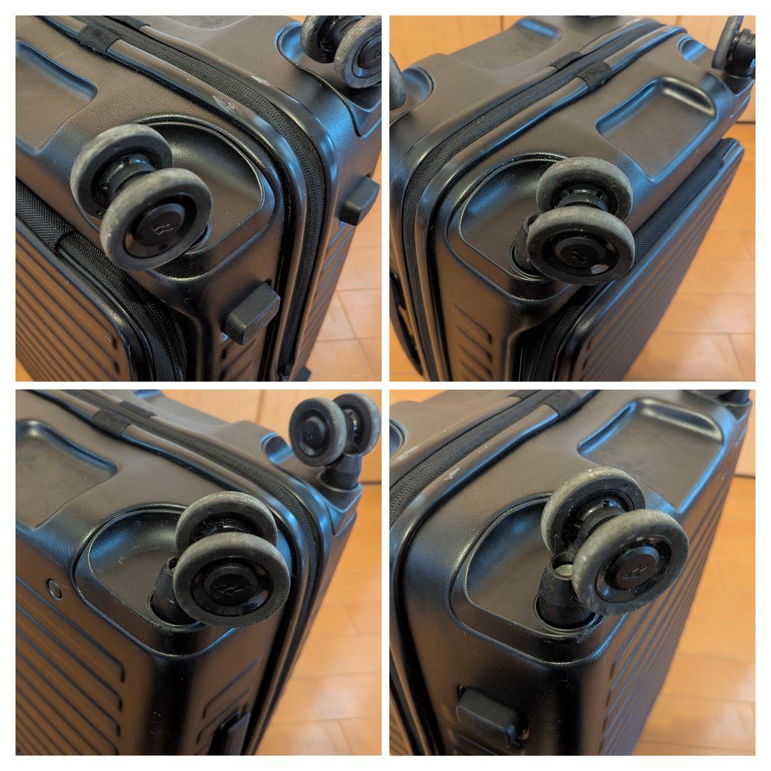 【機内持ち込み可】LOJEL スーツケース Cubo Small ブラック 4輪