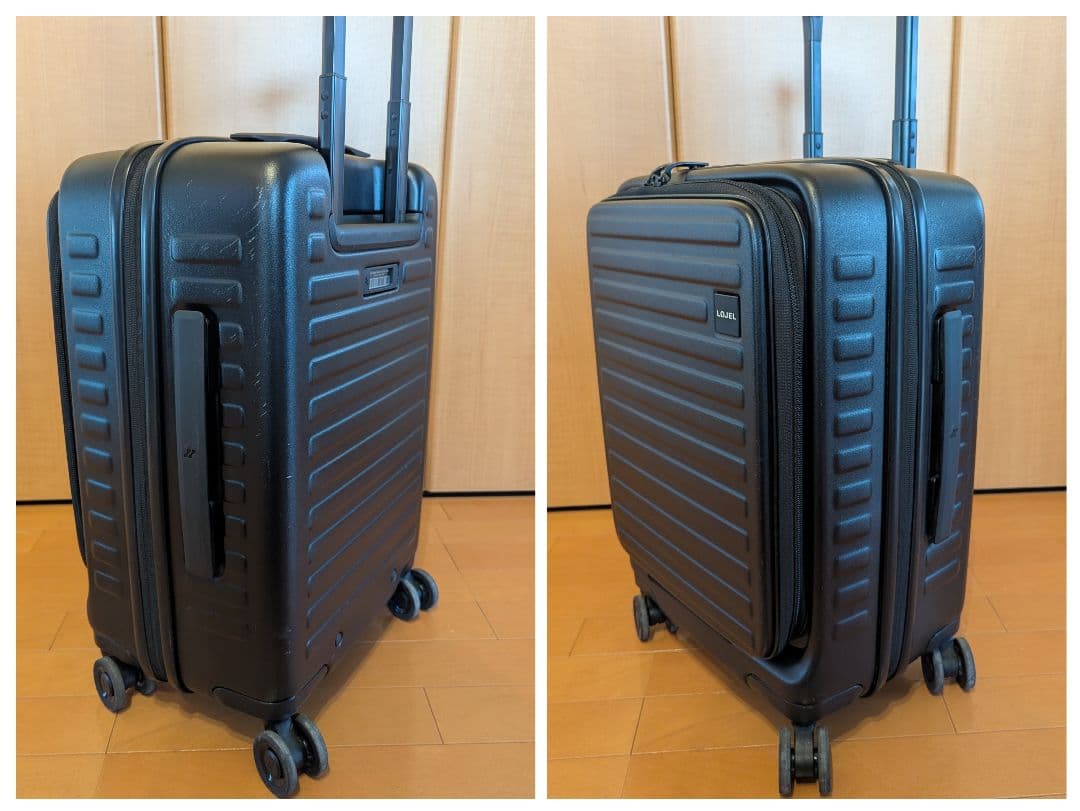 【機内持ち込み可】LOJEL スーツケース Cubo Small ブラック 4輪