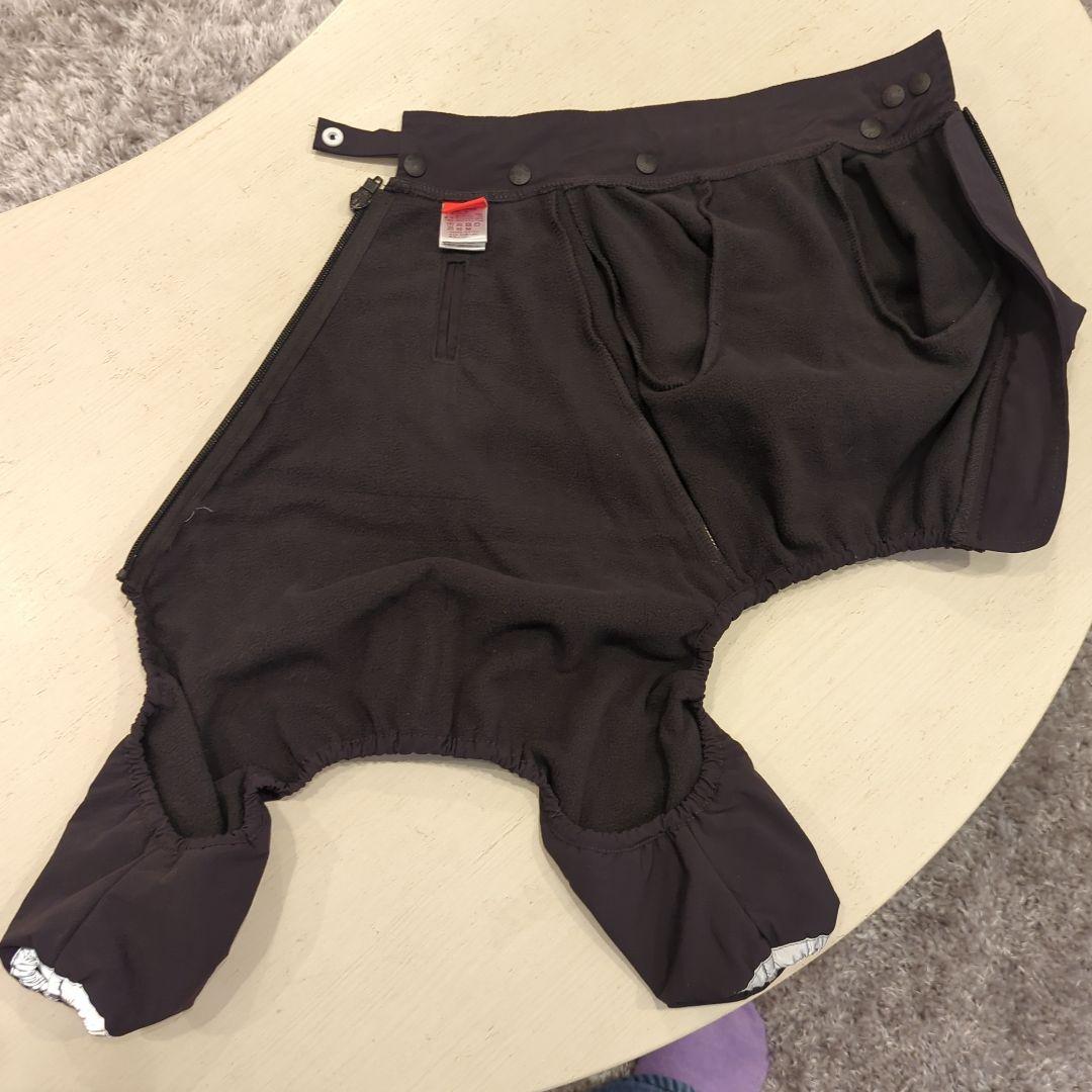 超美品　DOGDEPT テフロンストレッチプロテクトロンパース裏起毛 Mサイズ