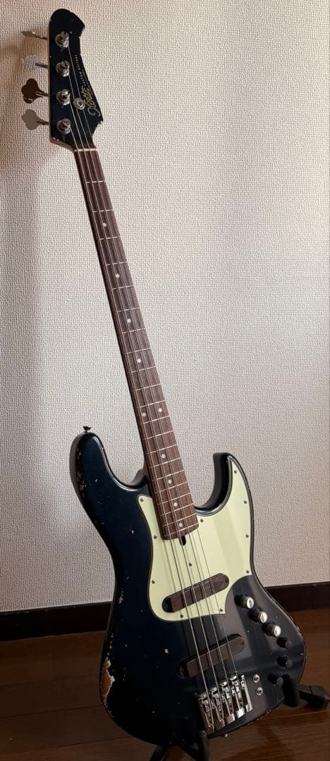 ベース Xotic XJ-1T Mercedes Blue medium aged