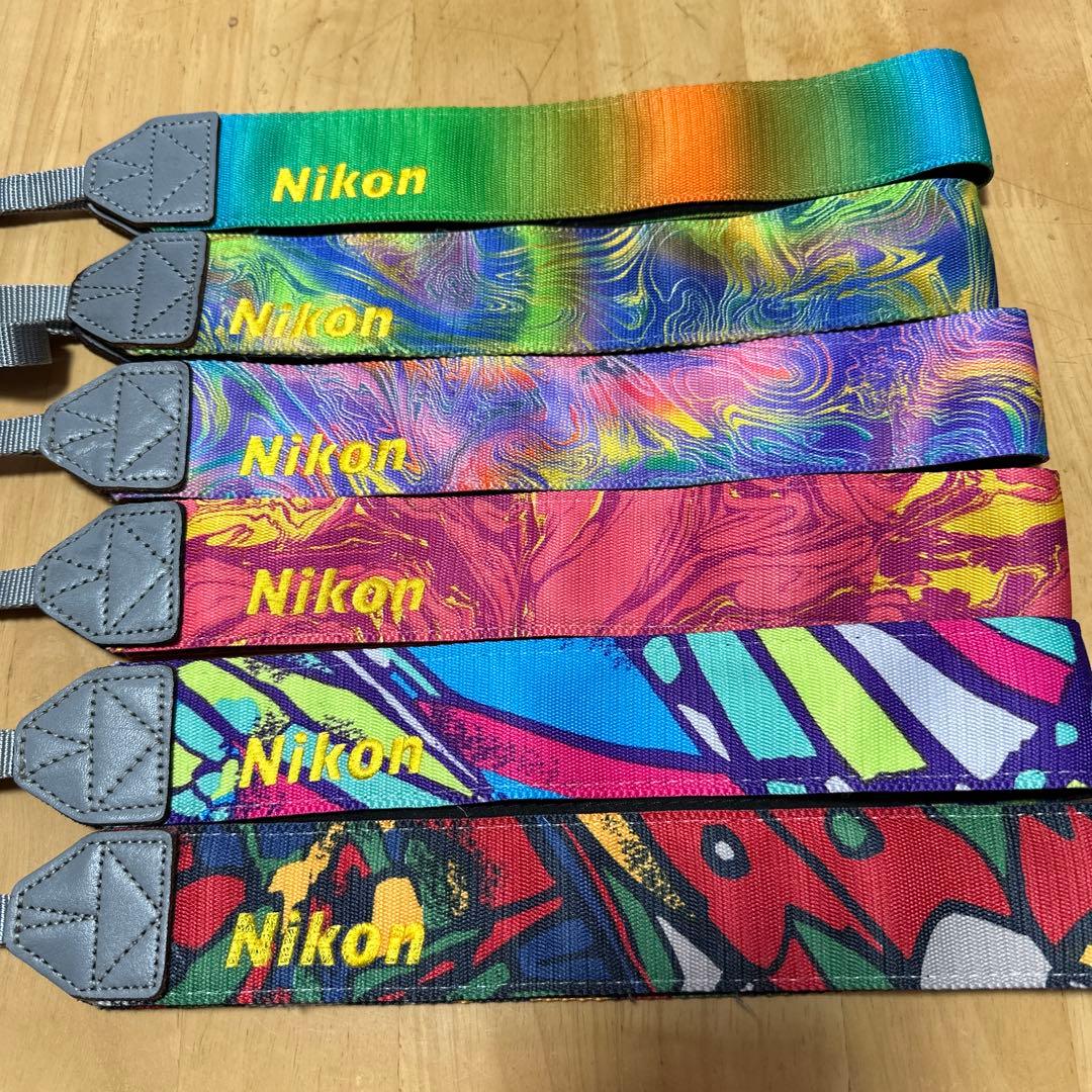 d*2様 NikonTackle マーブルストラップ レインボーストラップ 純正