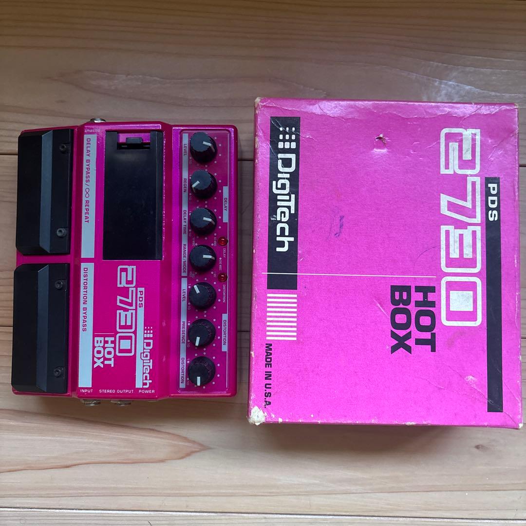 DigiTech PDS2730 HOT BOX ディレイディストーション箱取説