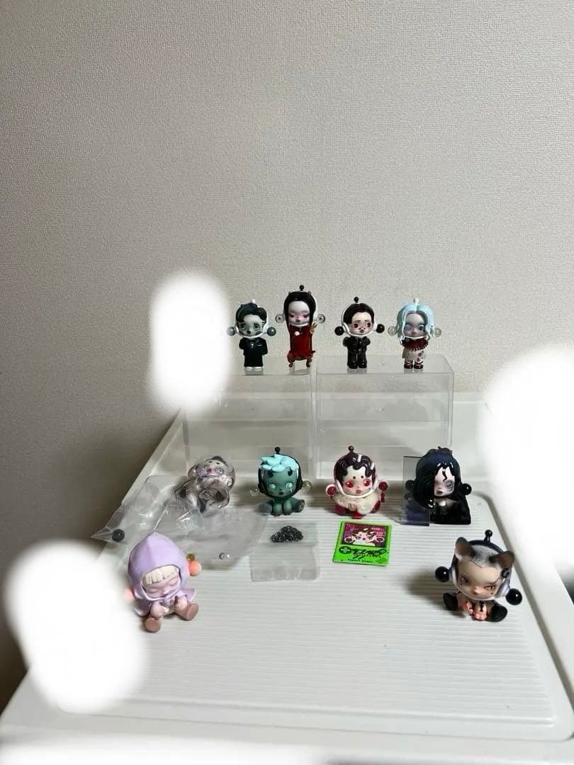 SKULLPANDA 、ADDAMS FAMILY、夜之城、ポップマート