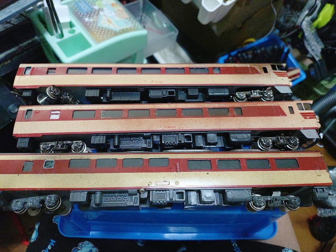 HOゲージ特急3両セット