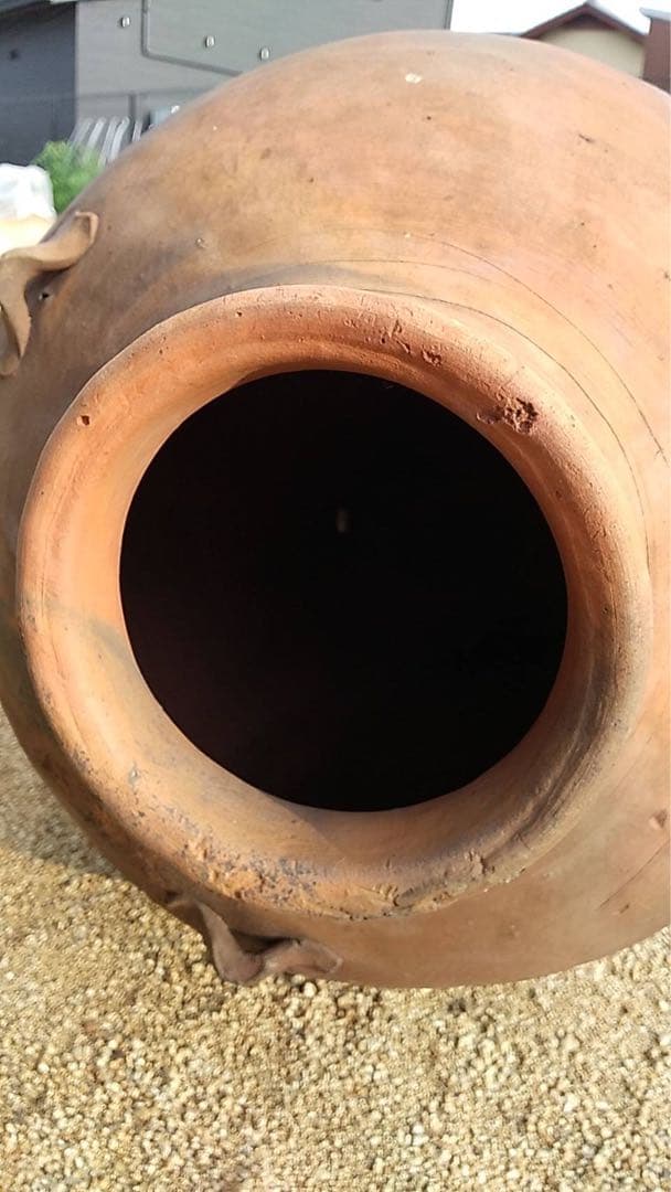 琉球壺　南蛮　焼締　泡盛酒　壺屋焼　古道具　古備前