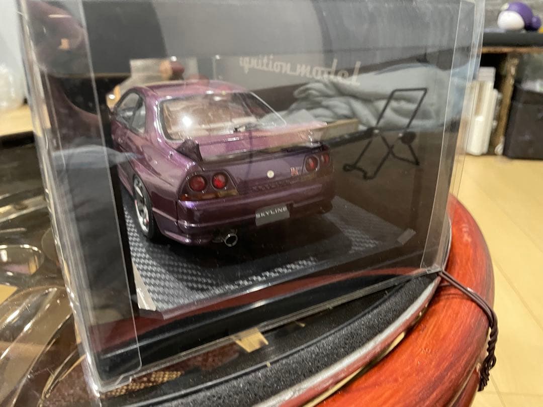 GT-R R33 ミッドナイトパープル 1/18ignition model