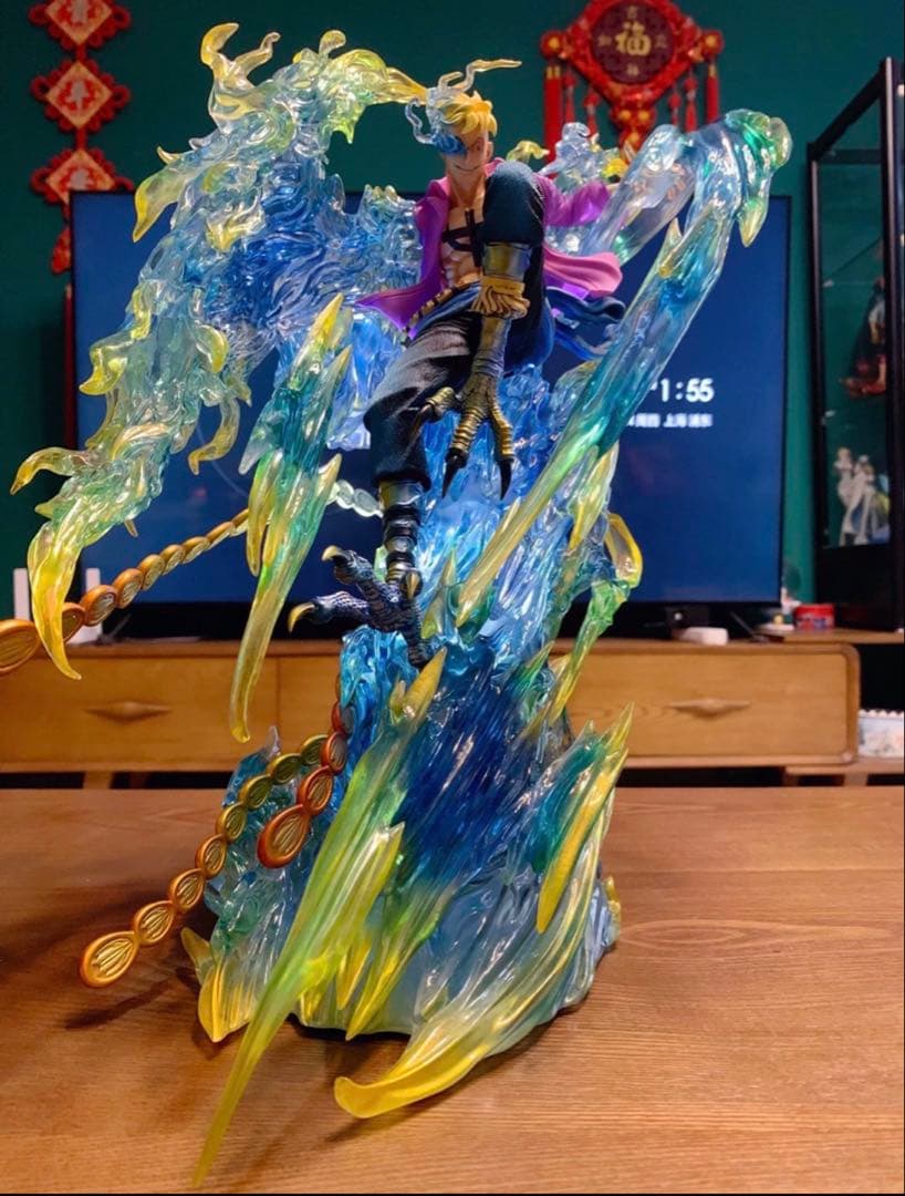 ワンピース マルコ ガレージキット ガレキ スタチューX③