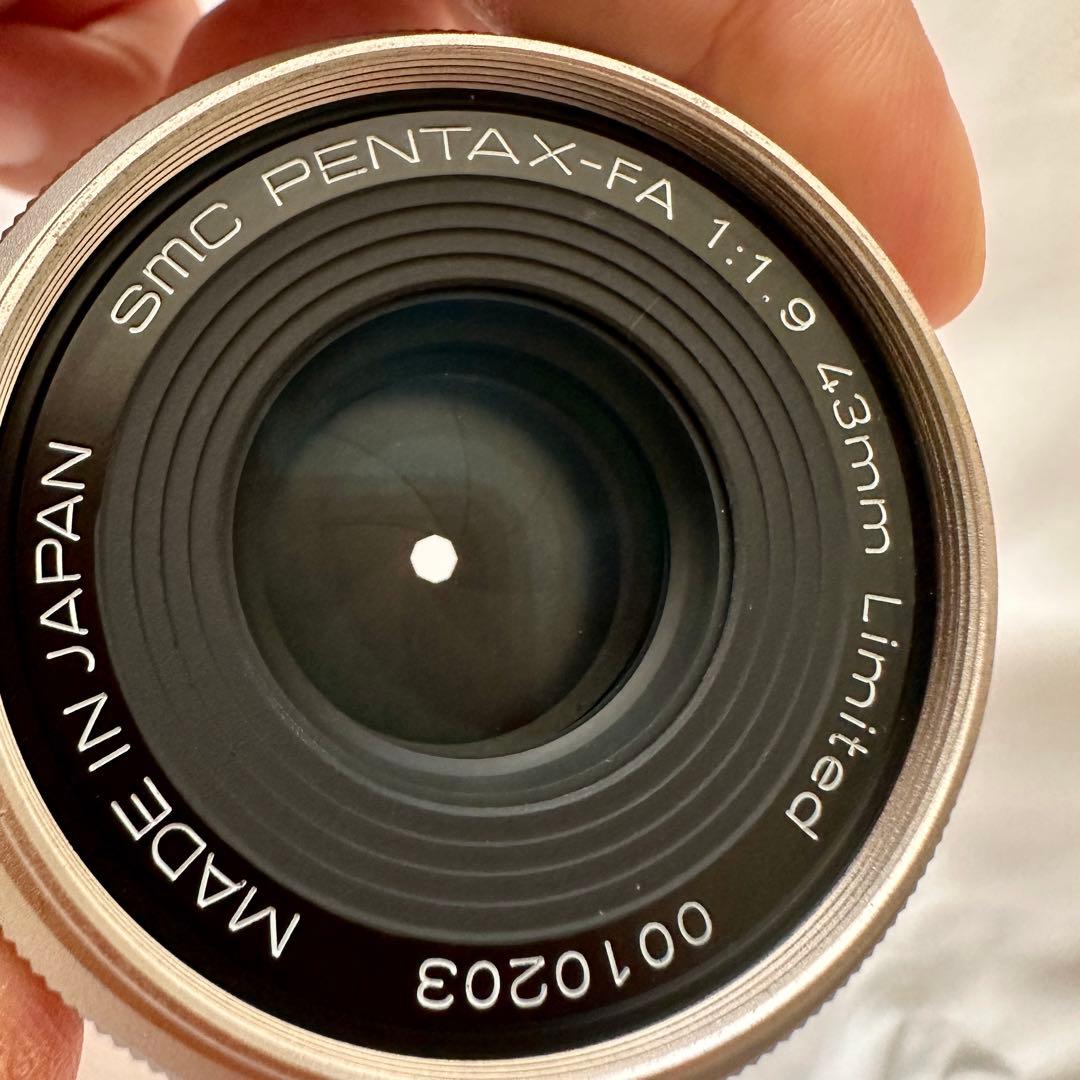 smc PENTAX-FA43mmF1.9AL Limited シルバー