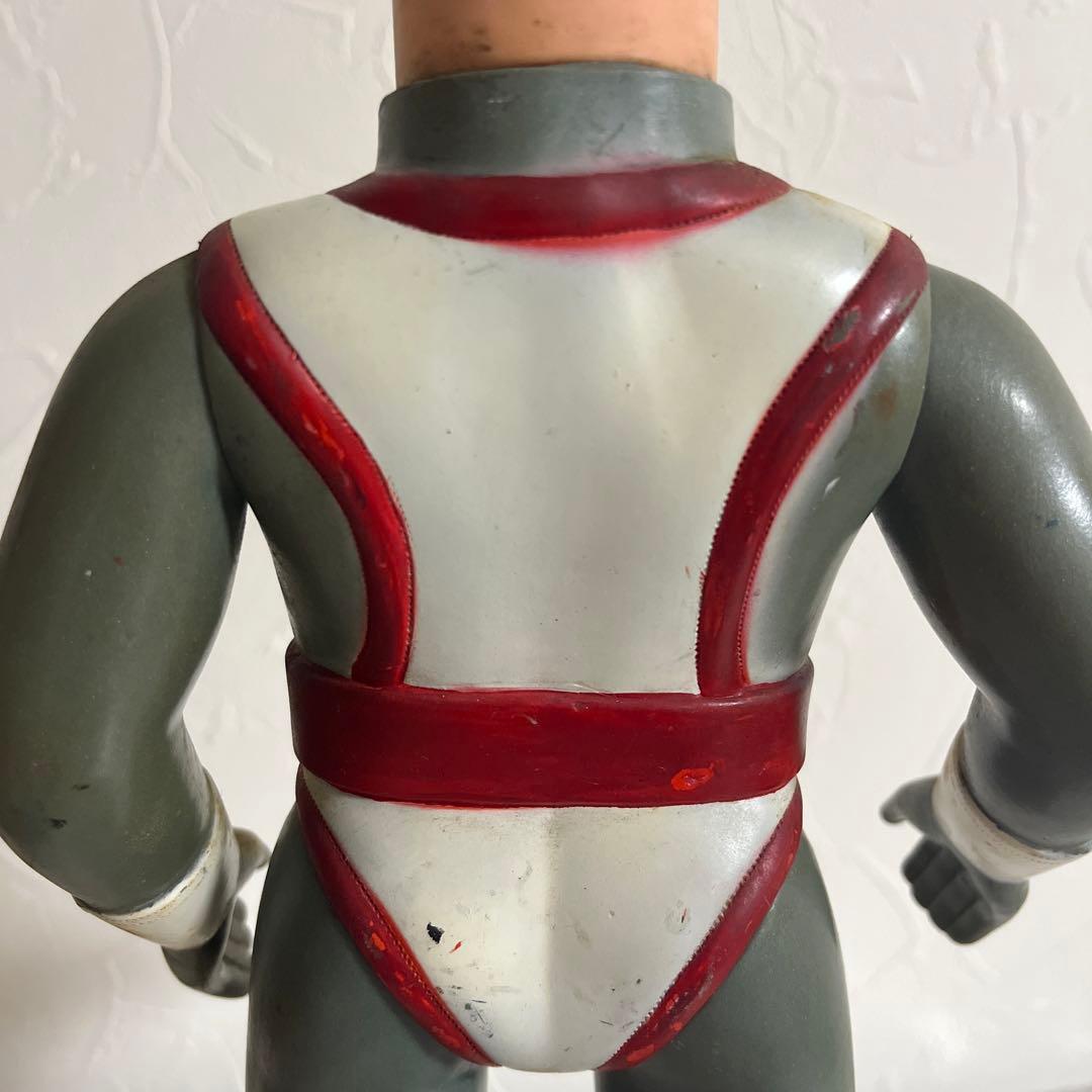 ⚠️超貴重・激レア　シルバー仮面　面取れ　1970年代　昭和レトロ　バンダイ製